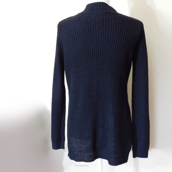 SAUCI New, NWOT, Black Choker Collar Sweater - Picture 7 of 8